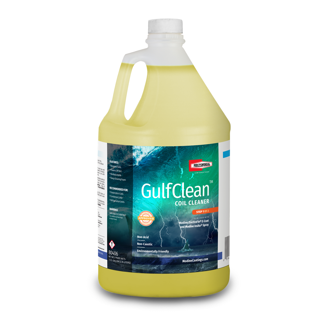 GulfClean® Coil Cleaner Step #1 of 2 4 - 1 Gallon Jugs - Modine