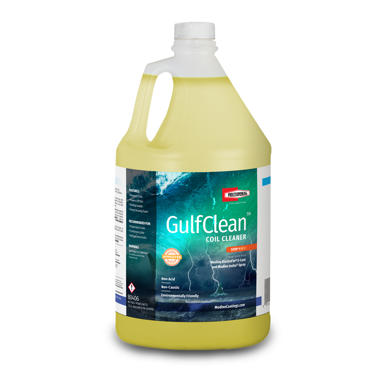 GulfClean® Coil Cleaner Step #1 of 2 4 - 1 Gallon Jugs - Modine